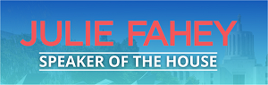 Speaker Julie Fahey Logo