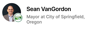 Springfield Mayor Sean VanGordon Logo